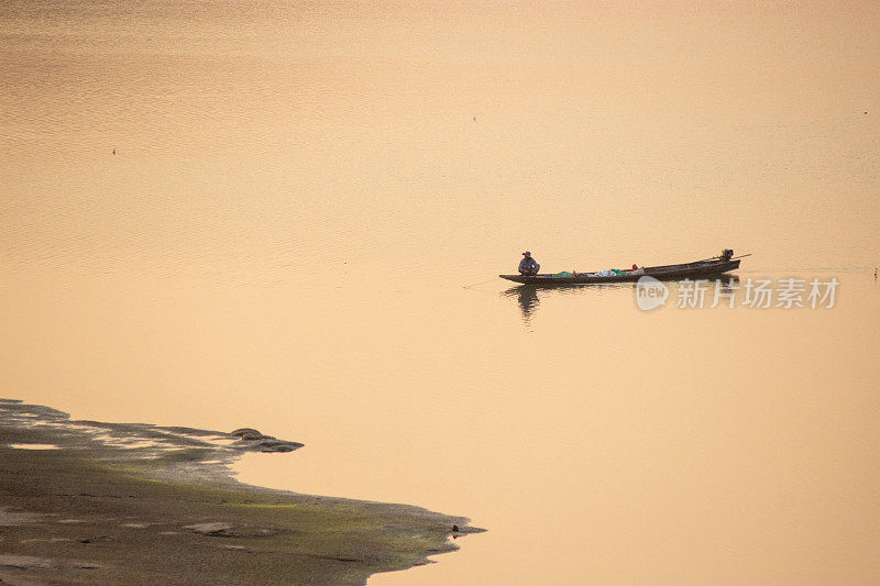 日出时的湄公河景观，5月<e:2>´8 <e:1>´2024年泰国乌邦叻塔尼<e:1>